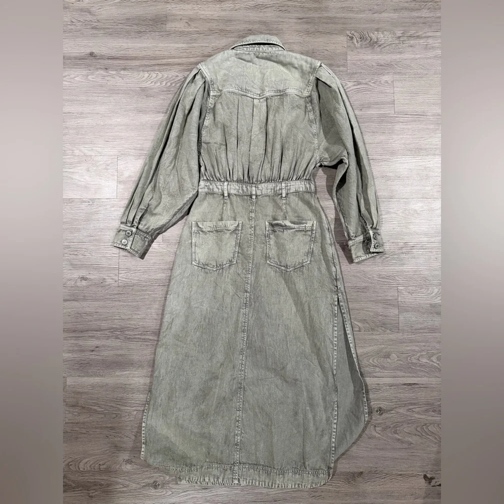 Free People Mad Love‎ Denim Midi Dress